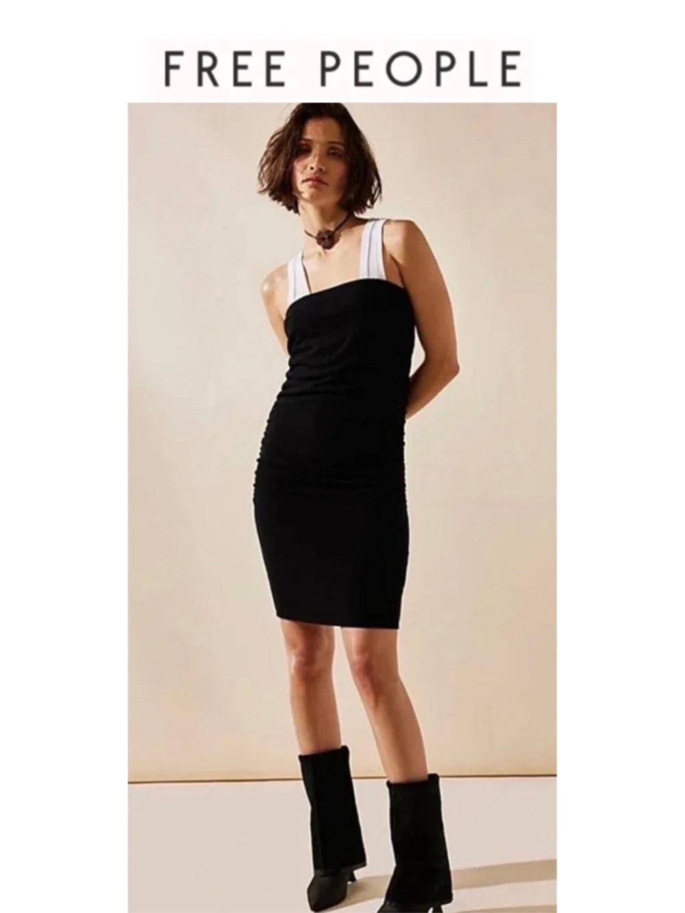 Free People Beach Cornelia Strapless Mini Dress